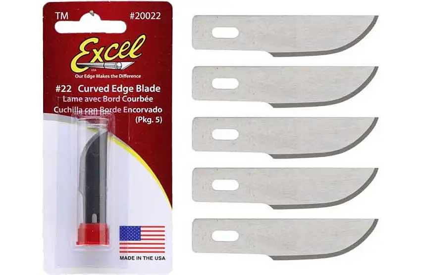 #22 Curved Edge Blades (5) Excel Tools