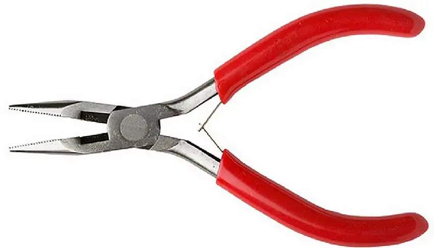 5" Spring Loaded Soft Grip Needle Nose Pliers w/Side Cutter Excel Tools