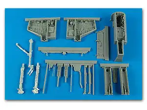 Aires 2172 1/32 A4E/F Wheel Bay & Gun Bay For TSM