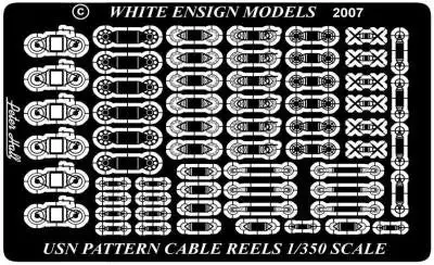White Ensign Models 35105 1/350 USN Cable Reels (D)