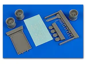 Aerobonus 480149 1/48 USN Utility Trailer Wagon w/Spill Absorbents