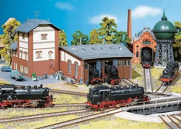 Faller 120176 3 Stall roundhouse