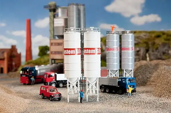 Faller 130476 2 Industrial silos