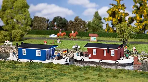 Faller 131008 2 Houseboats