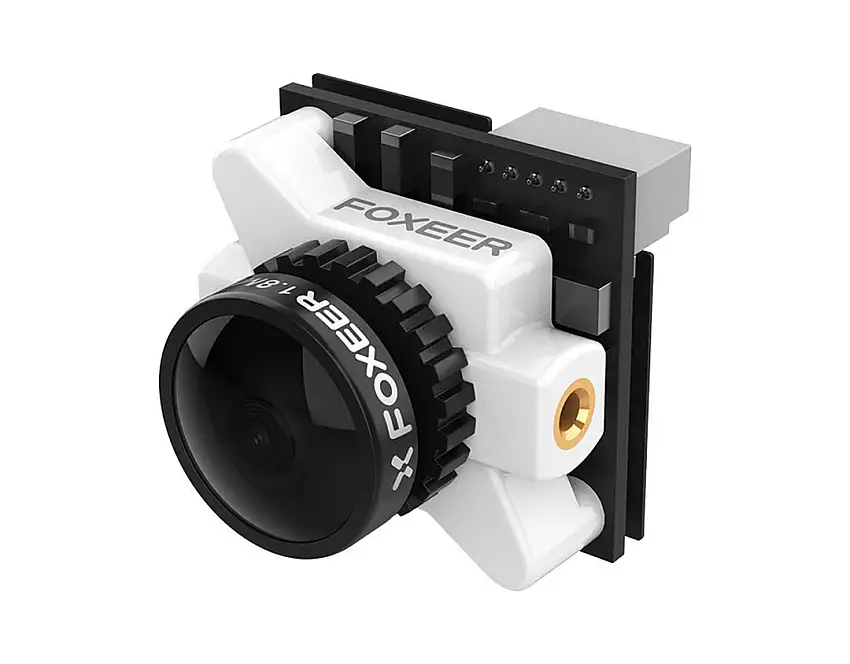 Foxeer Falkor Micro 2 FPV Cam 1.8mm Lens White