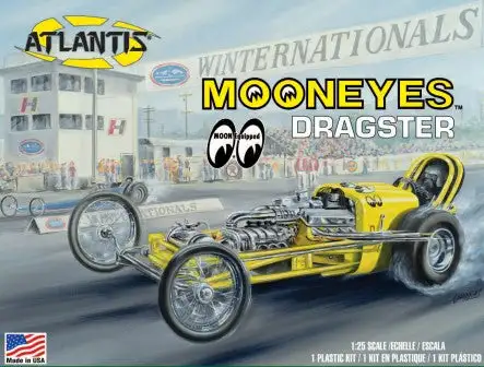 Atlantis Models 1223 1/25 Mooneyes Dragster (formerly Revell)