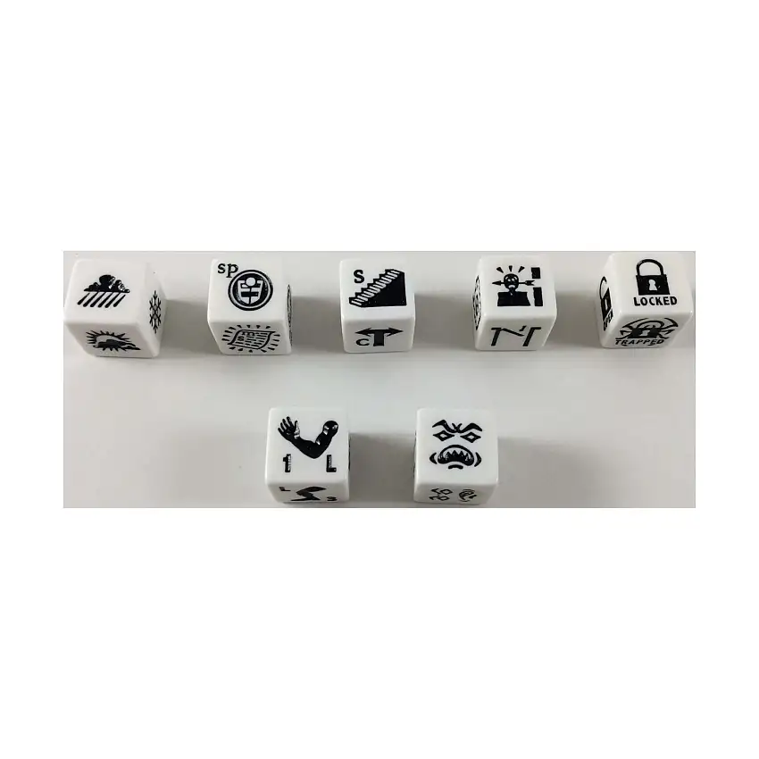 Adventure Dice (d6) (7) (2nd Edition)