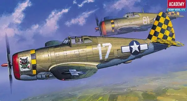 Academy 12492 1/72 P47D Razorback Fighter