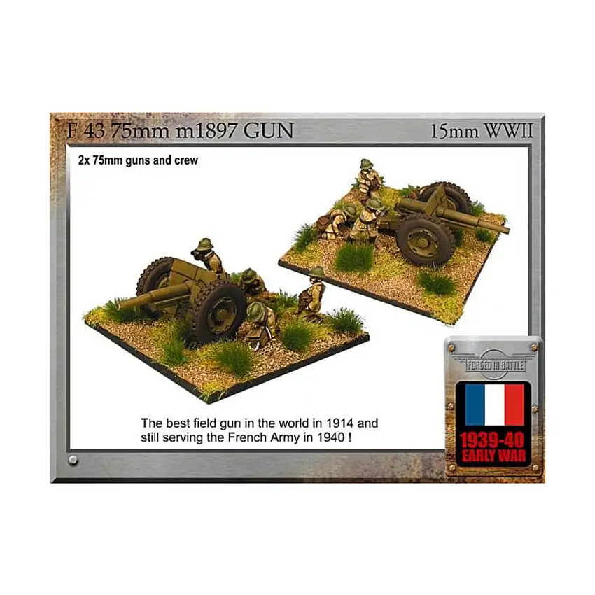 75mm m1897 Gun w/Crew