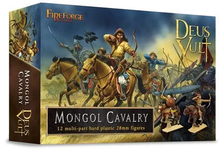 Deus Vult Mongol Cavalry (12 Mtd) 28mm Fireforge Games