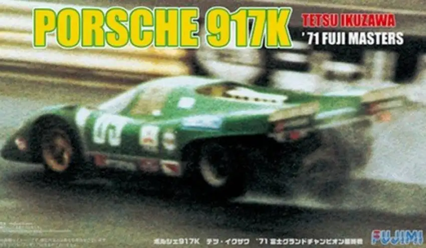 Porsche 917K 1971 Fuji Masters GP Tetsu Ikuzawa Race Car 1/24 Fujimi