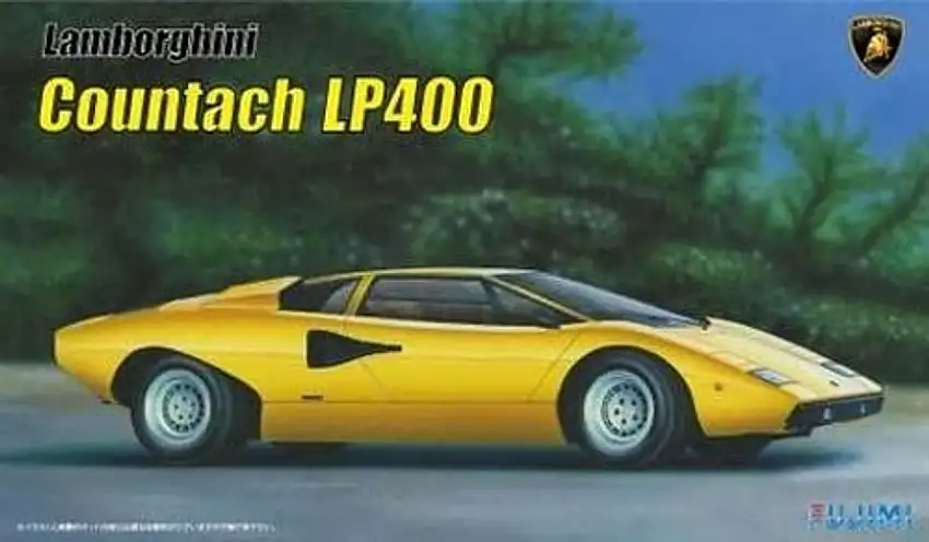Lamborghini Countach LP400 Sports Car 1/24 Fujimi