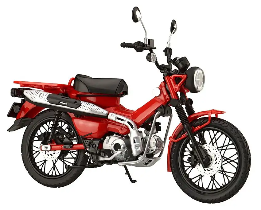 Honda Hunter Cub CT125 Scooter (Snap Molded in Red) 1/12 Fujimi