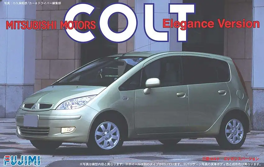Mitsubishi Colt Elegant Version 4-Door Car 1/24 Fujimi