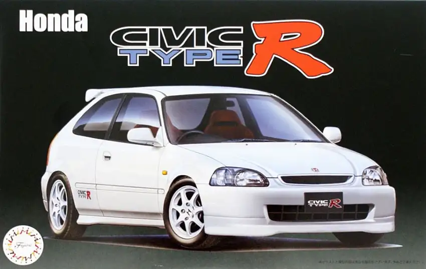 Honda Civic Type R Early 2-Door Car 1/24 Fujimi