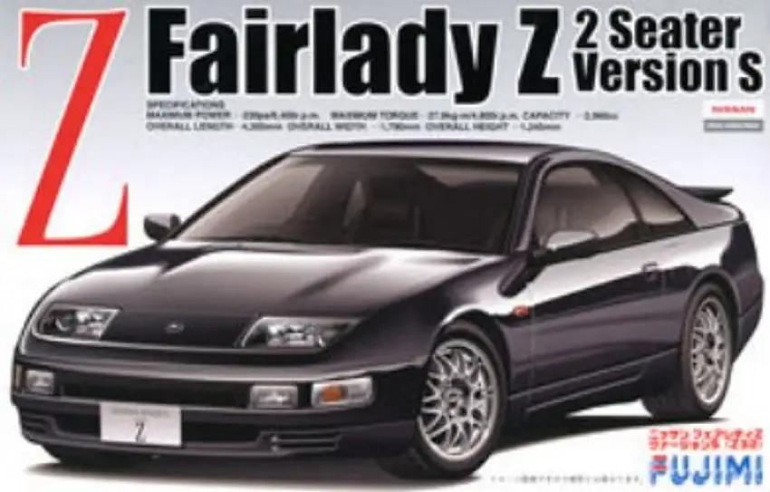 1994 Nissan Fairlady Z 300ZX Version S 2-Seater Sports Car 1/24 Fujimi