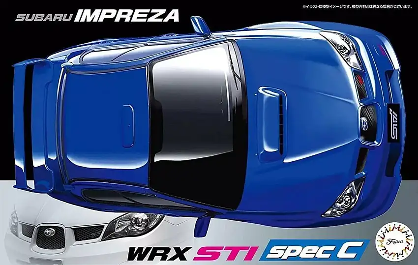 Subaru Impreza WRX STI SpecC Sedan 1/24 Fujimi