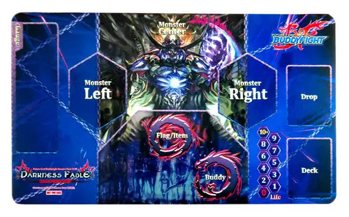 Future Card BuddyFight Trading Card Game Card Supplies Darkness Fable Playmat