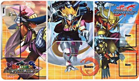 Future Card BuddyFight Trading Card Game Card Supplies Drum's Adventure Playmat