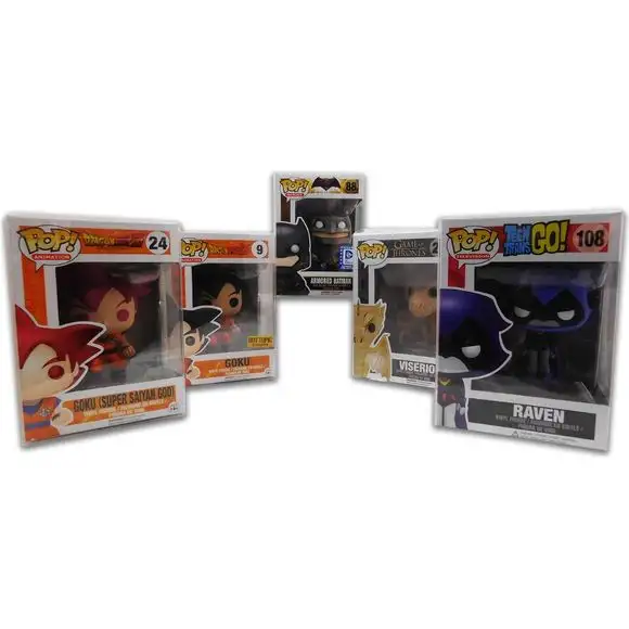 Galactic Guard Funko Pop Protector Case for 4-Inch Vinyl Figures - 10 Pack