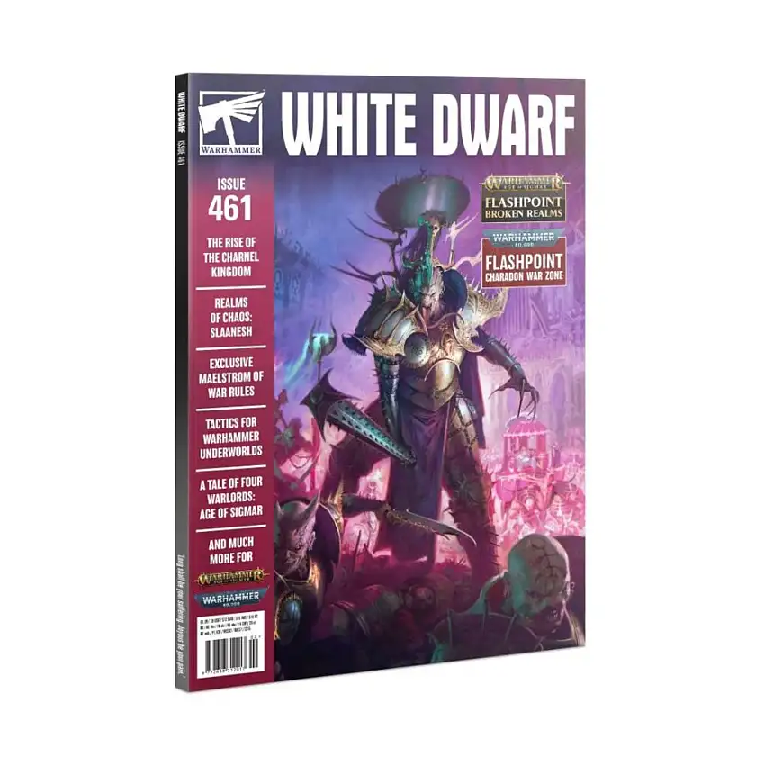 #461 "Flashpoint, Rise of the Charnel Kingdom, Slaanesh, Maelstrom of War Rules, Underworlds Tactics, A Tale of Four Warlords AoS"
