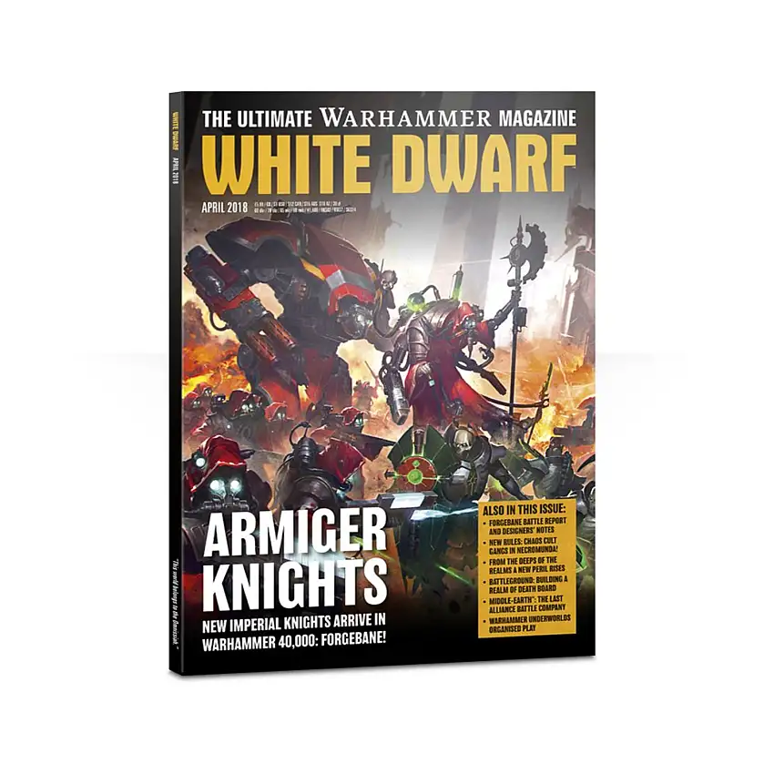 #429 "Armiger Knights, From the Deeps of the Realms A New Peril Rises, Warhammer Underworlds Organized Play"