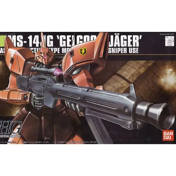 Bandai Hobby Gundam 0080 War in the Pocket HGUC Gelgoog Jager HG 1/144 Model Kit