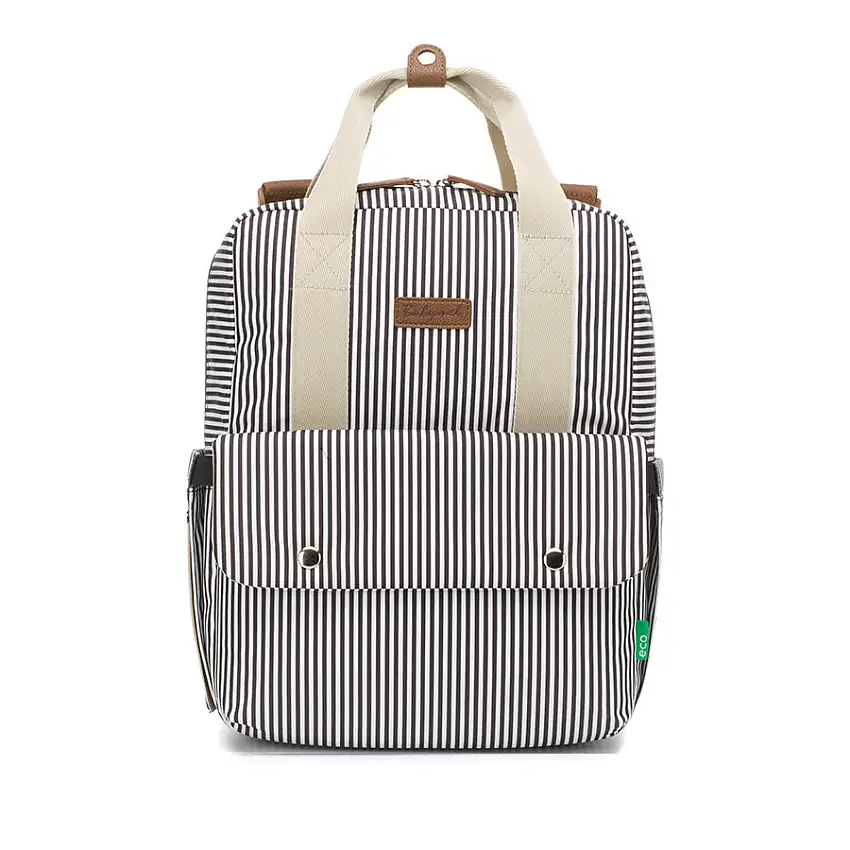Georgi Eco Convertible Backpack Navy Stripe