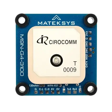 Matek - M9N-G4-3100 DroneCAN GNSS + Compass Module