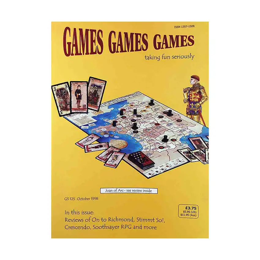 #125 "Joan of Arc, On to Richmond, Soothsayer RPG"