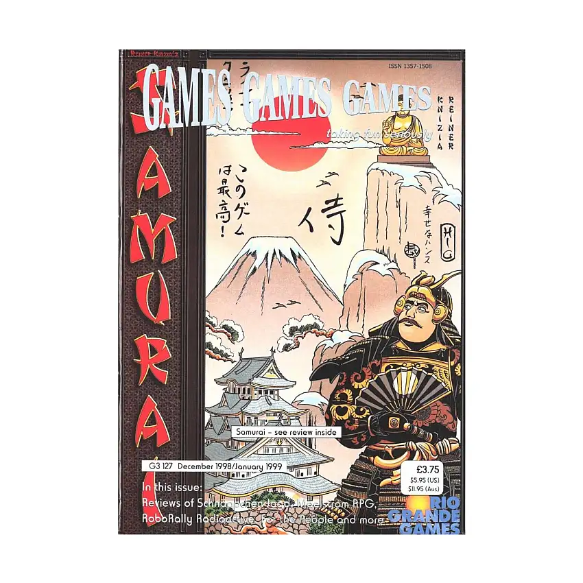 #127 "Samurai, Maelstrom RPG, For the People"