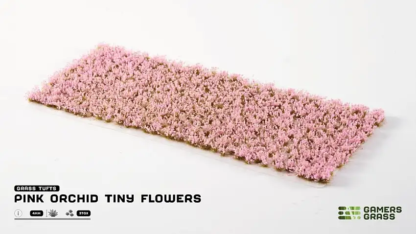 Pink Orchid Tiny Flowers Tufts (370) Gamers Grass