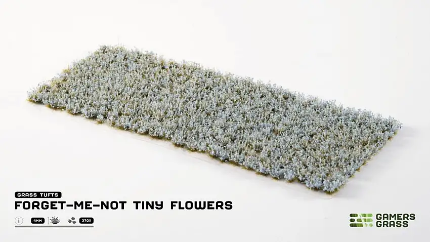 Forget-Me-Not Tiny Flowers Tufts (370) Gamers Grass