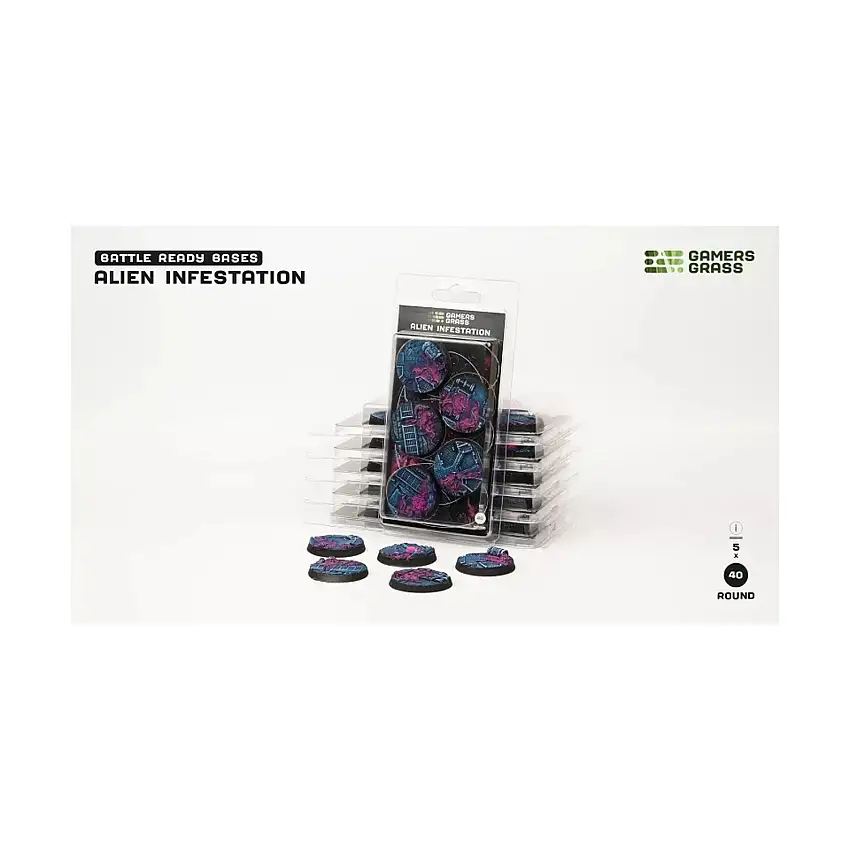 Alien Infestation Bases - Round 40mm