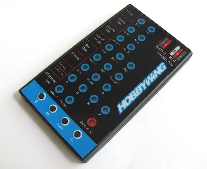 HobbyWing LED Program Card for Flyfun & Skywalker ESC