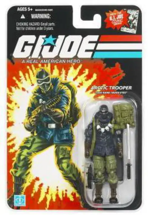 GI Joe Wave 8 Snake Eyes Action Figure [Arctic Trooper]