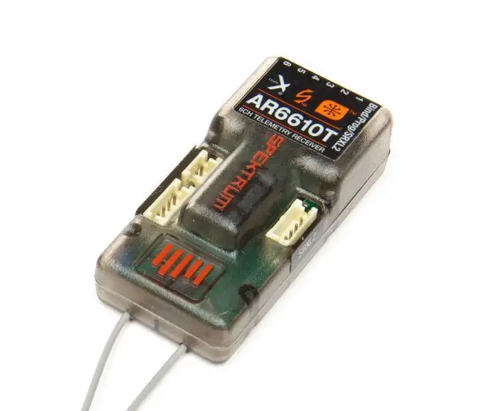 Spektrum AR6610T DSMX 6-Channel Telemetry Receiver