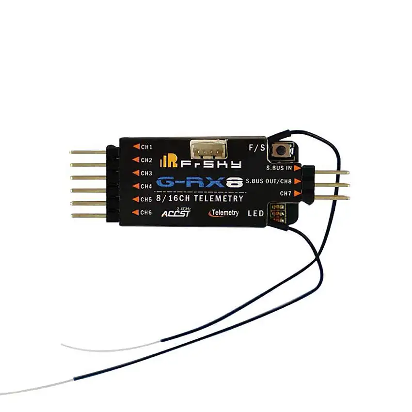 FrSky G-RX8 2.4GHz 8/16CH ACCST Telemetry Receiver
