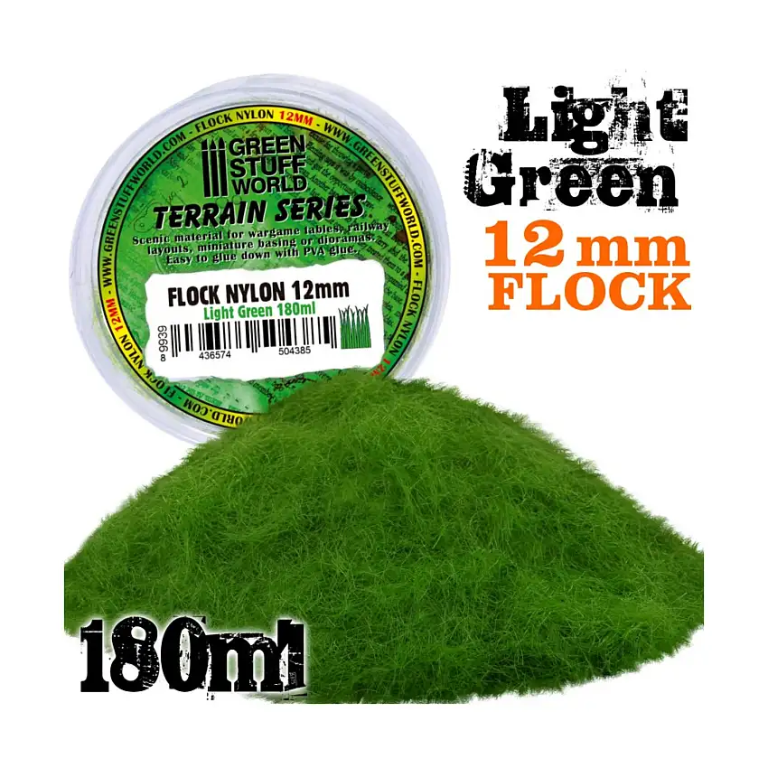 12mm Light Green - 180ml
