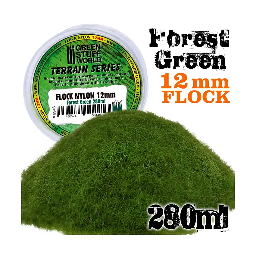 12mm Dark Green - 180ml