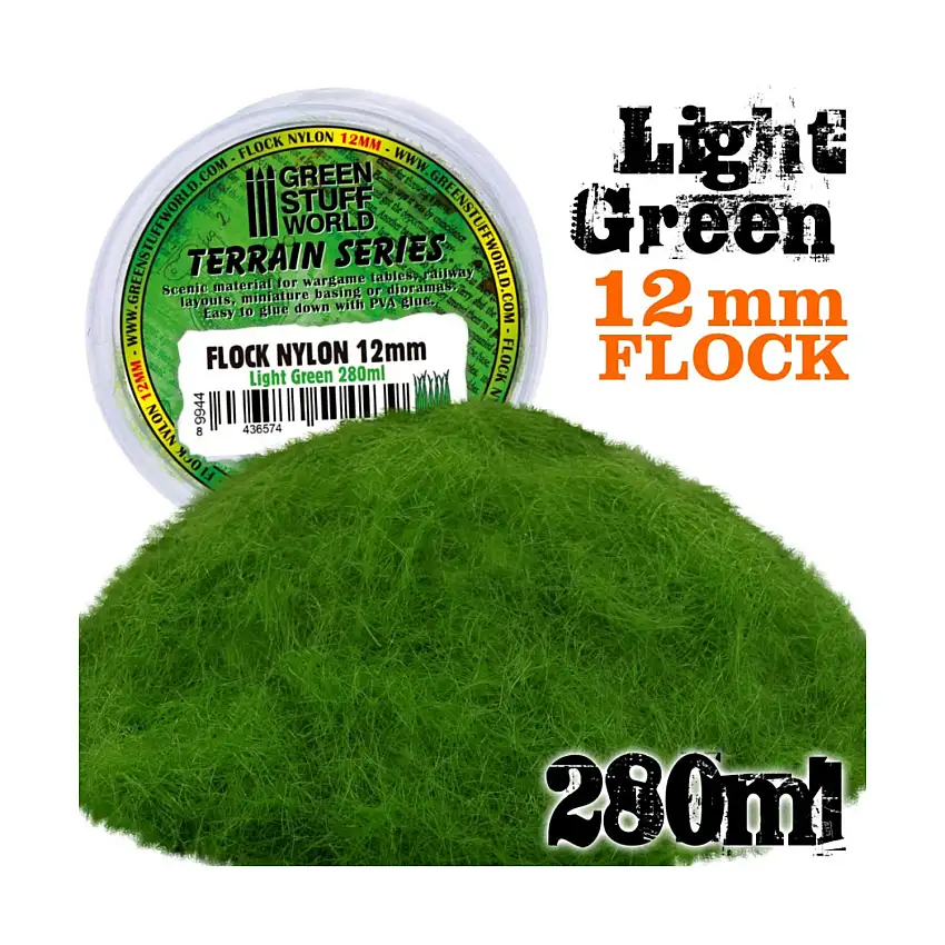 12mm Light Green - 280ml