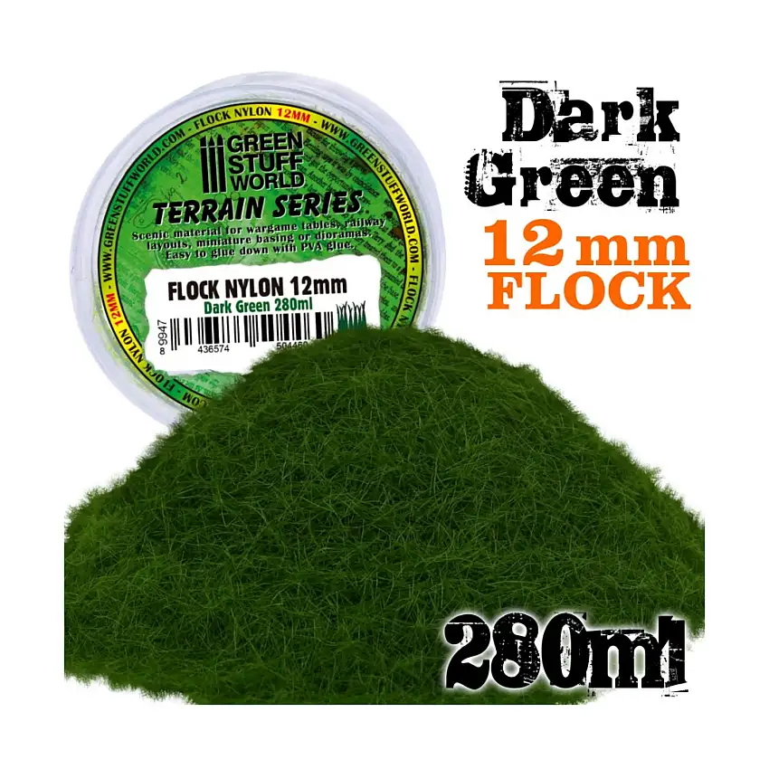 12mm Dark Green - 280ml