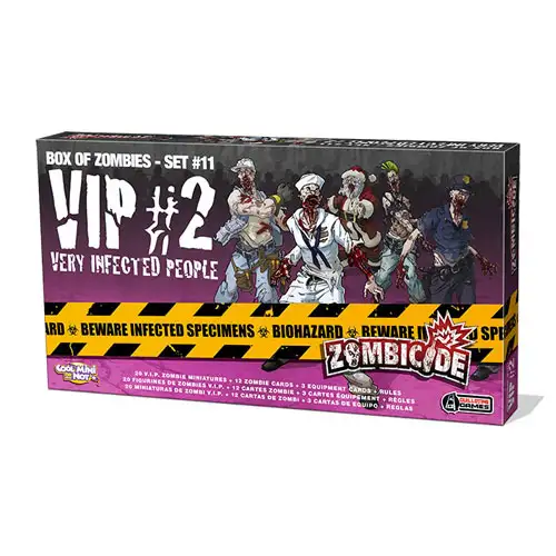 Zombicide: Box of Zombies #11 - VIP #2 Very Infected People Expansion (Last Chance)