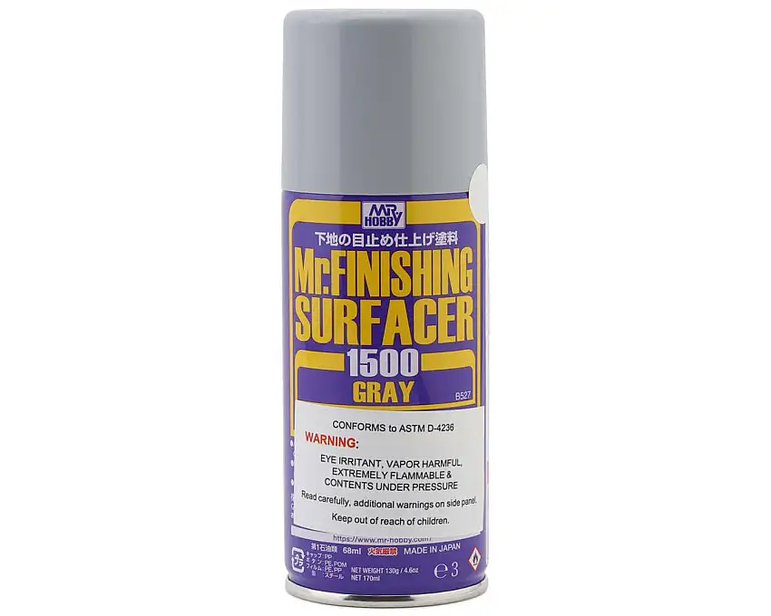 GSI Creos Mr. Hobby Mr. Finishing Surfacer 1500 (Grey)