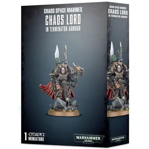 Warhammer 40K: Chaos Space Marines - Chaos Lord in Terminator Armor