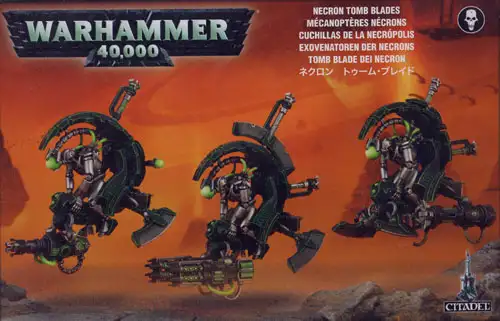 Warhammer 40K: Necron Tomb Blades