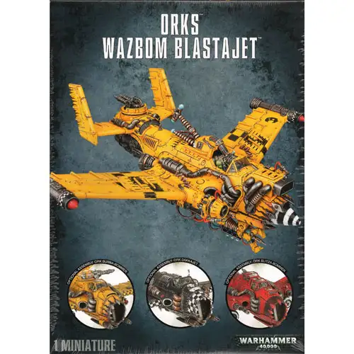 Warhammer 40K: Ork Wazbom Blastajet/Dakkajet/Burna-Bommer/Blitza-Bommer