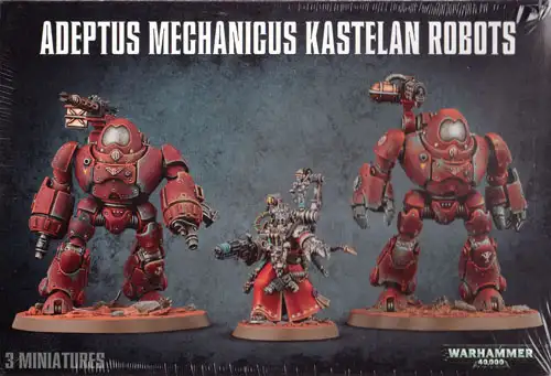 Warhammer 40K: Adeptus Mechanicus Kastelan Robots