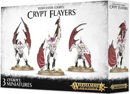 Warhammer Age of Sigmar: Flesh-Eater Courts - Crypt Flayers/Vargheists/Crypt Horrors