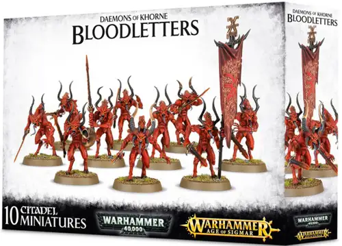 Warhammer 40K/Age of Sigmar: Daemons of Khorne - Bloodletters